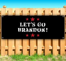 BUY1 GET1 Free Item Let&#39;s Go Brandon Advertising Vinyl Banner Trump Biden Funny - £30.10 GBP+