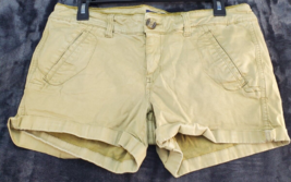 American Eagle Outfitters Shorts Womens Size 10 Beige Cotton Pockets Flat Front - £10.22 GBP