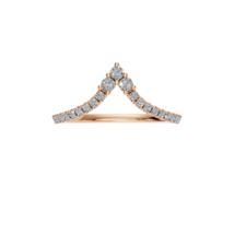 Wavelength Diamond Curved Wedding Bands - $550.00+