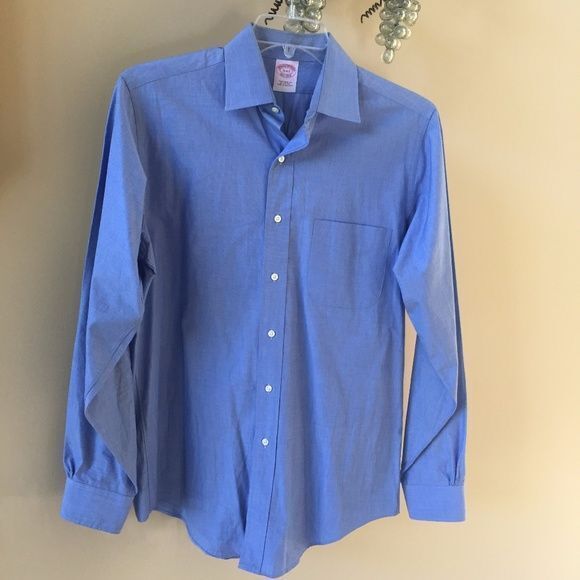 Primary image for Brooks Brothers Traditional Fit Blue Dress Shirt