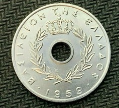 1959 Greece 20 lepta coin JH GEM BU   High Grade World Coin    #C646 - £11.91 GBP