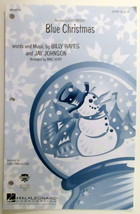 Blue Christmas (Elvis Presley) Sheet Music SATB 08744719 Hal Leonard - £5.49 GBP