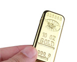 New Golden Ultra Thin Gold Bar Butane Lighter 999.9 USA Stock Metal Wind... - £10.86 GBP