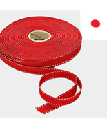 Bulk Stitched Grosgrain Ribbon  Trim Accessory  .625 inch width Woven Edge - $685.31 MXN