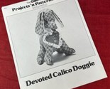Devoted Calico Doggie Pattern UNCUT Craft Magazine Projects DIY Store VTG - £7.78 GBP