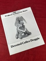 Devoted Calico Doggie Pattern UNCUT Craft Magazine Projects DIY Store VTG - £7.78 GBP