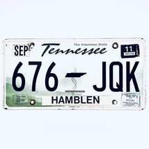 2011 United States Tennessee Hamblen County Passenger License Plate 676 JQK - £12.57 GBP