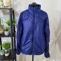 L.L. Bean Blue Puffer Primaloft Coat Jacket - Size Large - £58.50 GBP