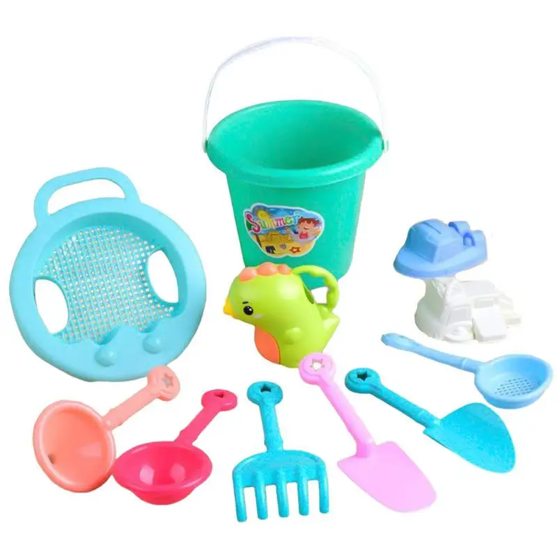  toy set beach bucket set for outside swimming pool outdoor water toys sensory toys for thumb200