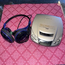 Sony Discman CD Player Silver Model D-E200 ESP2 Digital Mega Bass - TESTED - $28.05