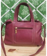 Sonoma Life &amp; Style Mauve Handles Handbag Or Crossbody - £9.58 GBP