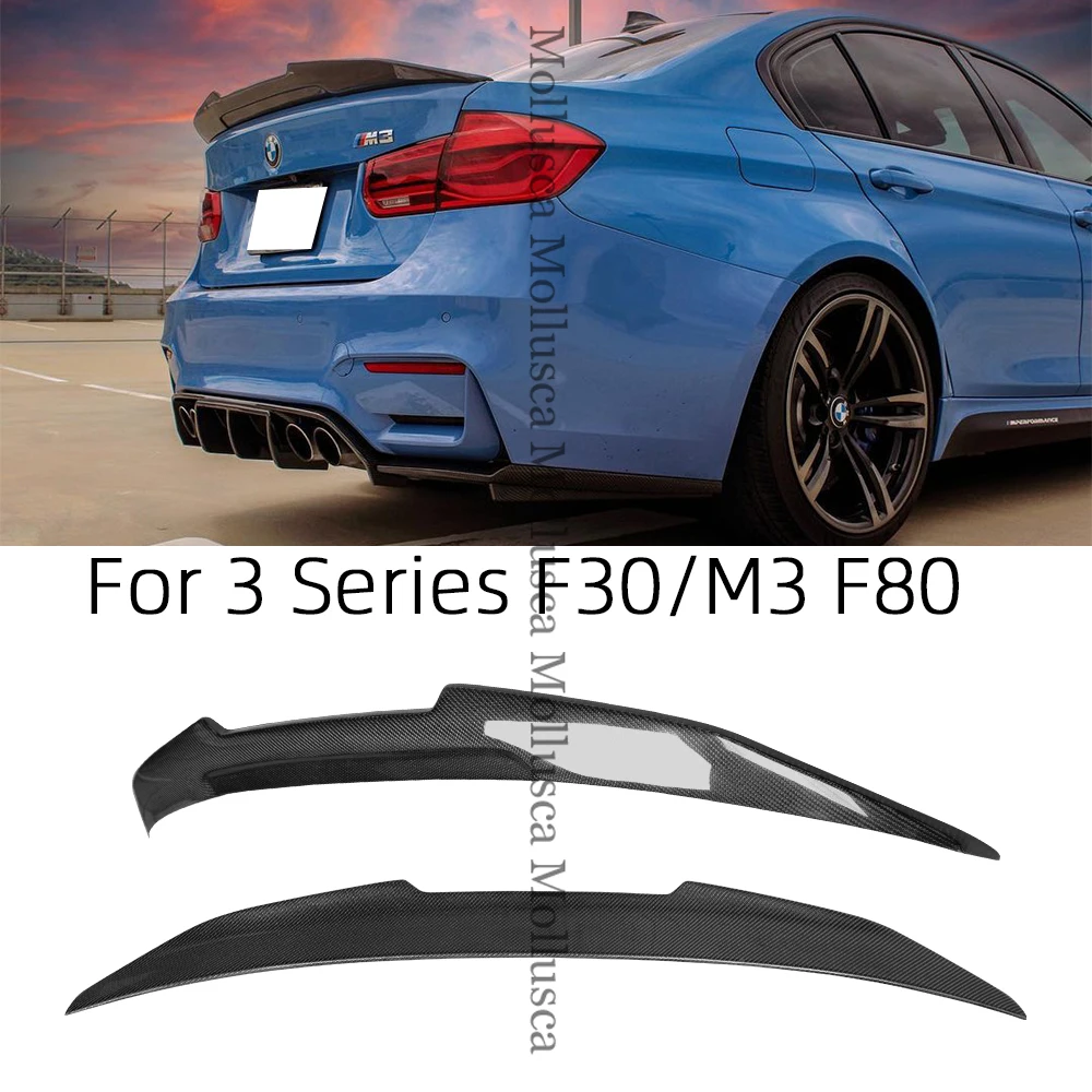 For  3 Series F30 F35&amp;M3 F80 Sedan PSM/M4/DA Style   Rear Spoiler Trunk wing 201 - £341.28 GBP