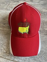 Masters Tournament Golf Hat Baseball Cap Red NWOT Medium large New Era S... - $49.05