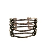 Taxco signed 925 Vintage Sterling Silver Triple Band Cuff Bracelet - €149,43 EUR