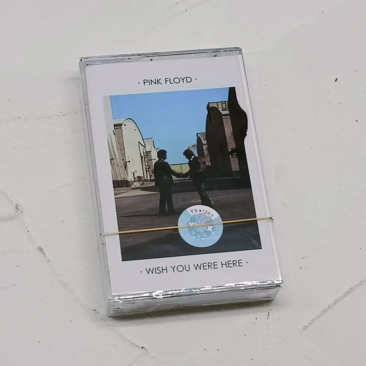Retro Pink Floyd Music Tape Wish You Were Here Album Cassette Cosplay - £12.32 GBP