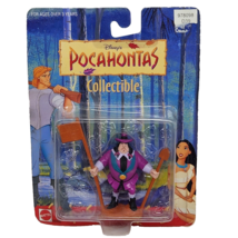 Vintage 1990&#39;s Disney Mattel Pocahontas John Ratcliffe Figure 66505 Figure New - £18.57 GBP