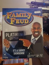 Family Feud Platinum Edition Board Game w/ Steve Harvey (Sealed) Survey Showdown - $28.04