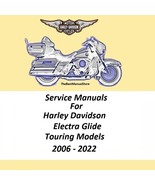 2006 - 2022 Harley Davidson Electra Glide Touring Models Service Manual  - $24.95