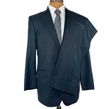 42L 36W Brooks Brothers 1818 Madison X Saxxon Gray Herringbone Wool Suit - £214.56 GBP