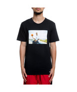 Jordan Mens Sportswear 13 He Got Game Jesus T-Shirt Color Black Size Small - £49.09 GBP