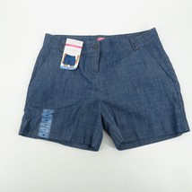 Isaac Mizrahi Women&#39;s Tailored Blue Shorts 10 New With Tags - $14.85
