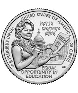 2024 Patsy Takemoto Mink Quarter P-D-S Quarter Set - $141.22 MXN