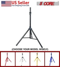 5Core Universal PA DJ Tripod Speaker Stand Adjustable 6FT Height Red/yel... - £21.23 GBP+