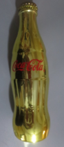 Coca-Cola Metallic GOLD Bottle 8oz size - £6.76 GBP