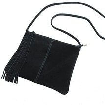  Leather Fringed  Bag Female Envelope Small Crossbody Bag Women Nubuck Leather M - £148.26 GBP