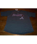 VINTAGE 70&#39;s STYLE ATLANTA BRAVES MLB BASEBALL T-Shirt MENS MEDIUM NEW w... - $26.89 CAD