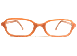 Vintage La Eyeworks Brille Rahmen ZERO 901 Pastell Orange Marmor 47-19-120 - £48.46 GBP