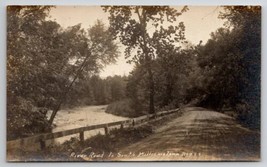 River Road To South Williamstown MA RPPC Massachusetts Postcard M25 - £15.56 GBP