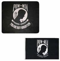 Wholesale Pow Mia You Are Not Forgotten 50&quot;x60&quot; Fleece &amp; 3&#39;x5&#39; Polyester Flag - £17.08 GBP
