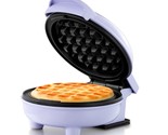 Holstein Housewares Personal/Mini Waffle Maker, Non-Stick Coating, Laven... - £20.90 GBP