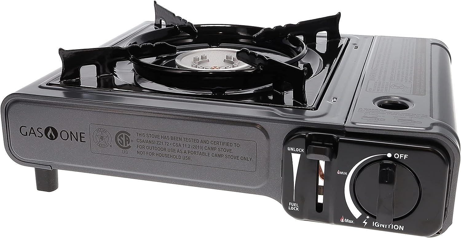 Gas One Gs-1000 7,650 Btu Portable Butane Gas Stove Automatic, Csa Listed - $35.99