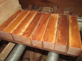 Lot Of 4 Bald Cypress Turning Blocks Lumber Lathe Wood Carve Call 2&quot; X 2&quot; X 11&quot; - £18.16 GBP