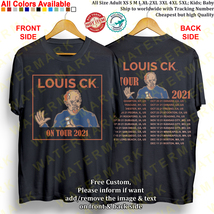 LOUIS C.K. ON TOUR 2021 T-shirt All Size Adult S-5XL Kids Babies Toddler - £18.38 GBP