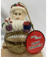 Ameri-Suisse Candy Ornament Christmas Santa - £12.71 GBP