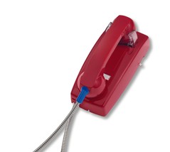Motorola Arced Wall Phone with Hearing Aid Compatibility - Red - $224.34 CAD