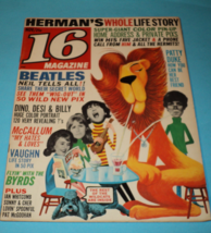 16 Magazine Nov. &#39;65 ~ Beatles, L. Spoonful, Raiders, Stones, Chad &amp; Jer... - $460.94 MXN