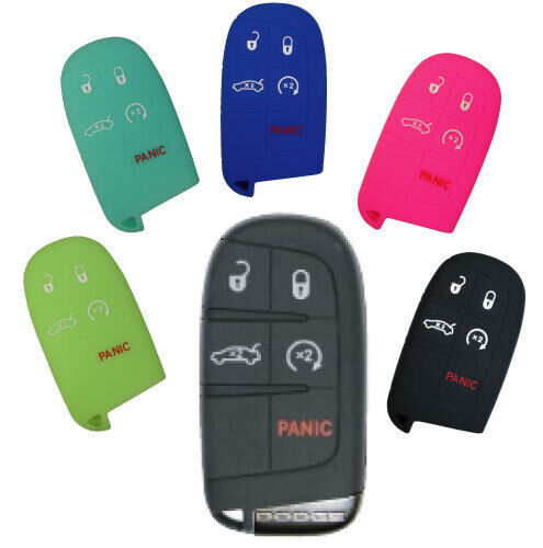 Keyless Entry Remote Rubber Fob Cover for Dodge Chrysler JEEP RAM Durang... - $8.99