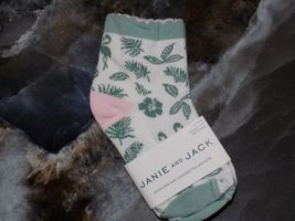 Janie and Jack Tropical Print Scalloped Top Socks Size 2T to 3 Girls NEW - $9.90