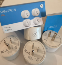 4 Pack 10 Amp Smart Plug Compatible with Alexa and Google Home FREE SHIP... - $18.60