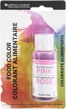 LorAnn Pink Liquid Food Color, 1 ounce squeeze bottle - Blistered - $6.55