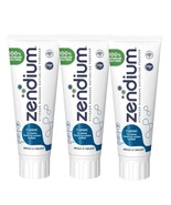 3 x Zendium Classic Sensitive Teeth Fluroide Toothpaste Mint Flavor 2.5 ... - £24.48 GBP