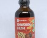 360 Nutrition Liquid Ashwagandha &amp; Reishi Drops Dietary Supplement 4 fl.Oz. - £19.75 GBP