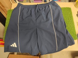 Adidas Utility Woven Mens Size Medium 7&quot; Shorts Navy JF1547 - $19.00