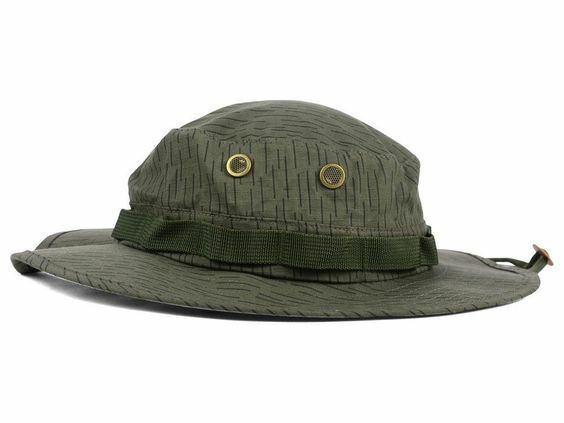 Puma The Lieutenant Olive Drab Boonie Style Safari Bucket Cap Hat