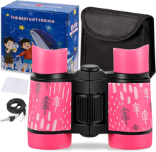 Kid Binoculars Shock Proof Toy Binoculars Set  Bird Watching  Educational Lear - £12.65 GBP