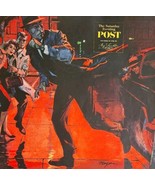 1965 Arson Fire Art Robert Meyers Saturday Evening Post Page Print DWII24 - $40.83 CAD